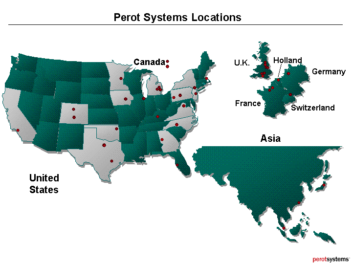 (PEROT SYSTEMS LOCATIONS)