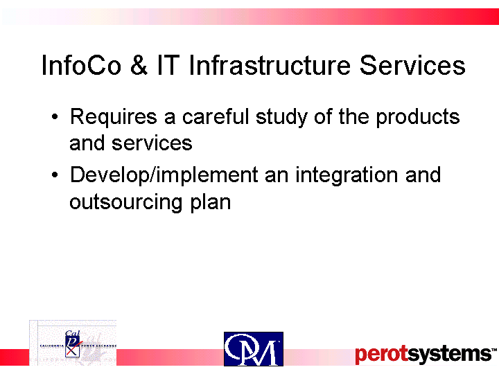 INFOCO & IT INFRASTRUCTURE SERVICES