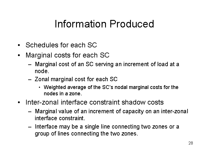 INFORMATION PRODUCED