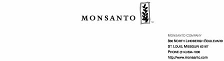 (MONSANTO LOGO)