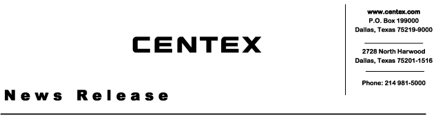 (CENTEX LOGO)