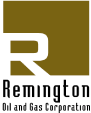 (REMINGTON OIL AND GAS CORPORATION LOGO)