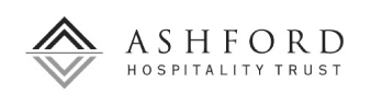 (ASHFORD HOSPITALITY TRUST LOGO)