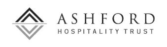 (ASHFORD HOSPITALITY TRUST LOGO)