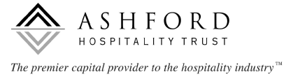 (ASHFORD HOSPITALITY TRUST LOGO)