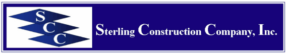 (STERLING CONSTRUCTION COMPANY, INC.)