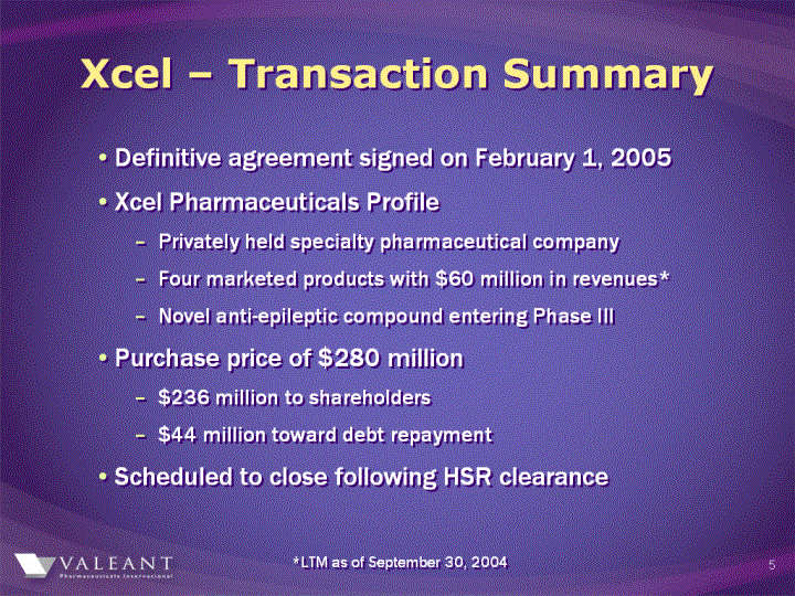 (XCEL - TRANSACTION SUMMARY IMAGE)