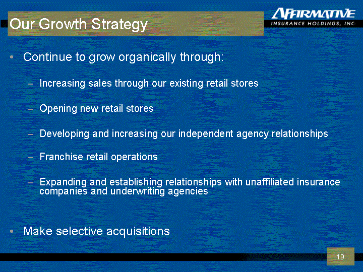 (OUR GROWTH STRATEGY SLIDE)