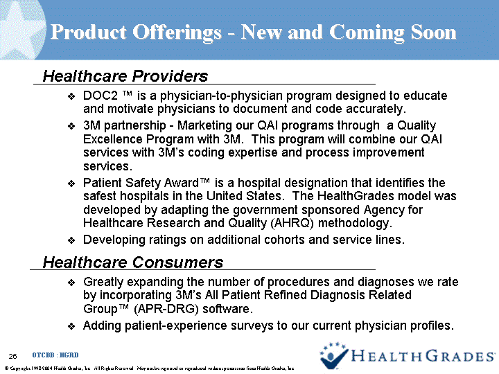 (PRODUCT OFFERINGS - NEW AND COMING SOON IMAGE)