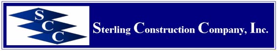 (STERLING CONSTRUCTION COMPANY, INC. LOG)