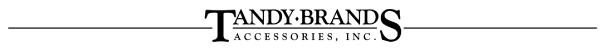 (TANDY BRANDS ACCESSORIES, INC. LOGO)