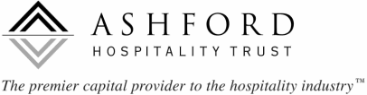 (Ashford Hospitality Trust Logo)