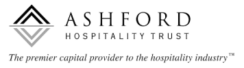 (ASHFORD HOSPITALITY TRUST LOGO)