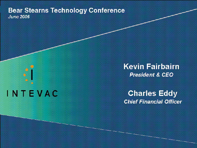 BEAR STEARNS TECHNOLOGY CONFERENCE IMAGE