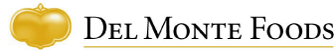 (DEL MONTE FOODS LOGO)