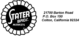 (STATER BROS LOGO)