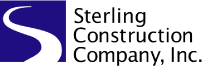 (STERLING CONSTRUCTION COMPANY, INC. LOGO)