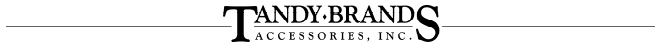 (TANDY BRANDS ACCESSORIES,INC. LOGO)