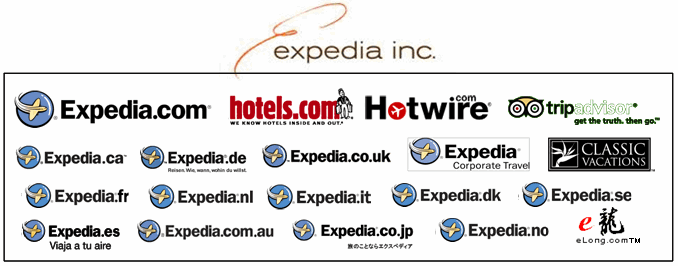 (EXPEDIA LOGOS)