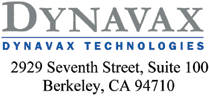 (DYNAVAX LOGO)