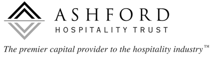 (Ashford Hospitality Trust Letterhead)