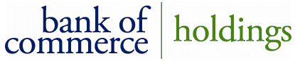 (BANK OF COMMERCE LOGO)