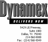 (DYNAMEX LOGO)