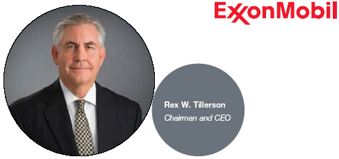 (PHOTO OF REX W. TILLERSON)