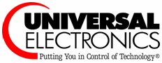 (UNIVERSAL ELECTRONICS LOGO)