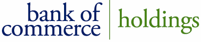 bank of commerce holdings LOGO