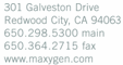 (MAXYGEN ADDRESS)