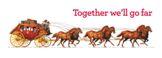 (TOGETHER WE'LL GO FAR LOGO)