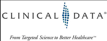 (CLINICAL DATA LOGO)