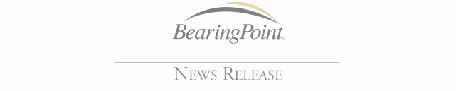 (BearingPoint Logo and Header)