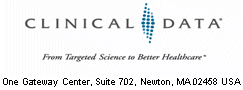 (CLINICAL DATA LOGO)