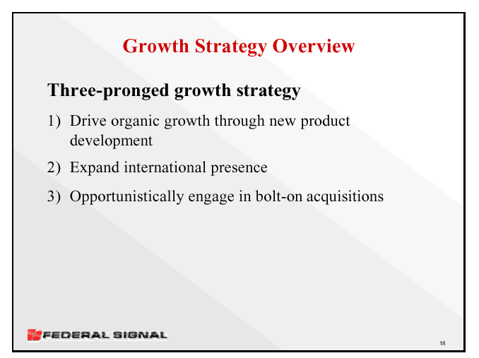 (GROWTH STRATEGY OVERVIEW)