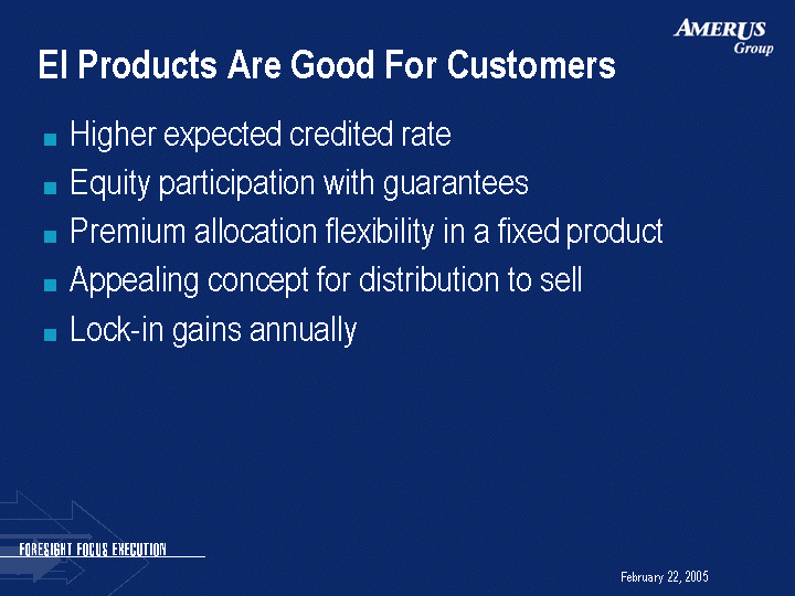 (EI PRODUCTS ARE GOOD FOR CUSTOMERS IMAGE)