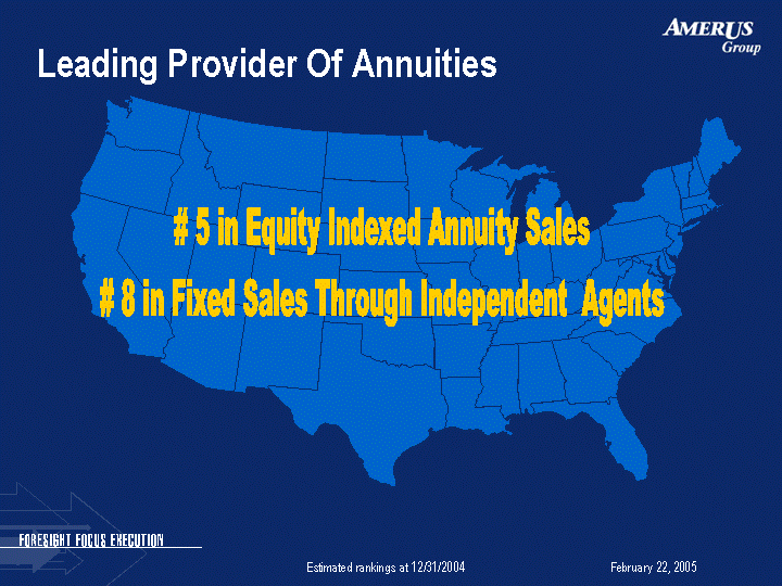 (LEADING PROVIDER OF ANNUITIES IMAGE)