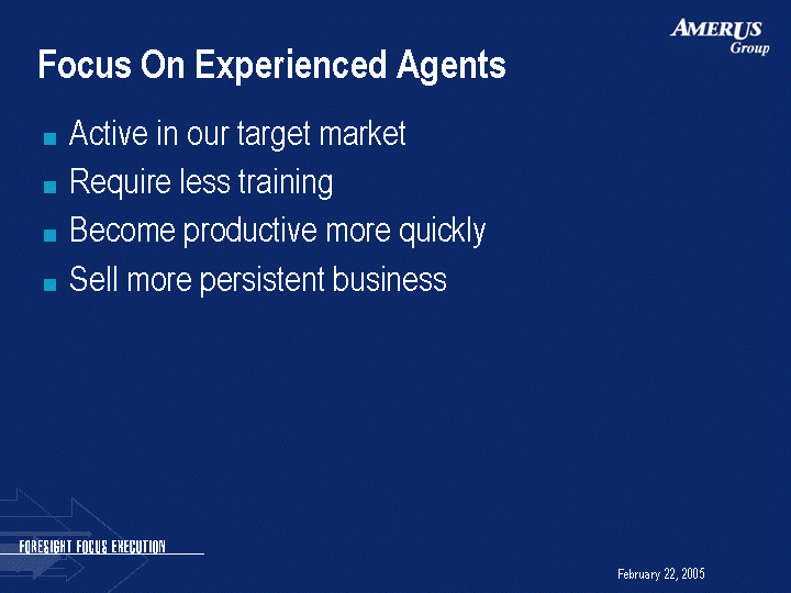 (FOCUS ON EXPERIENCED AGENTS IMAGE)