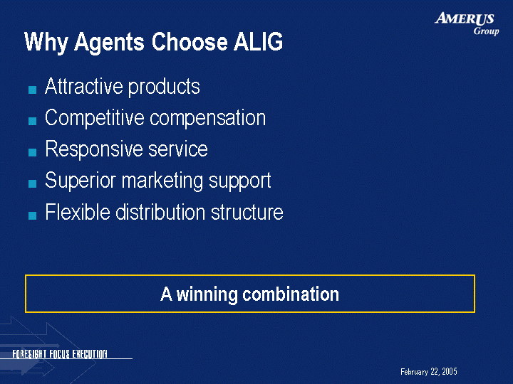 (WHY AGENTS CHOOSE ALIG IMAGE)