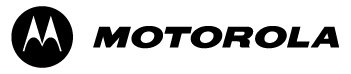 (MOTOROLA LOGO)