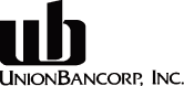 (UNIONBANCORP, INC. LOGO)