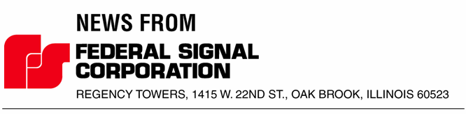 (Federal Signal Corp. Logo)