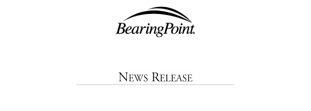 (BEARINGPOINT NEWS RELEASE)