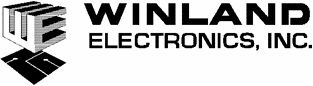 (WINLAND ELECTRONICS, INC. LOGO)