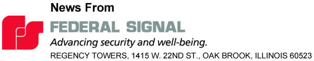 (FEDERAL SIGNAL LOGO)