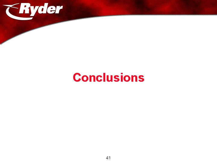 CONCLUSIONS COVER PAGE