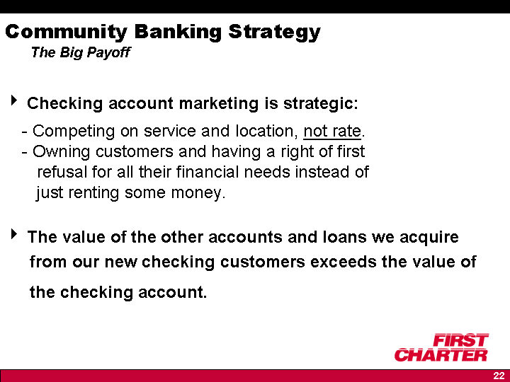 (Community Banking Strategy The Big Payoff)