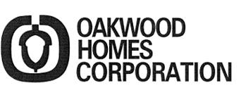 (OAKWOOD HOMES CORPORATION LOGO)