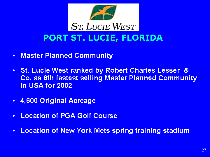 PORT ST. LUCIE, FLORIDA